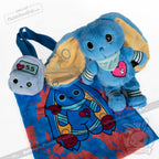 Plushie Dreadfuls - Diabetes Warrior Bunny - Plush Stuffed Animal - Mysterious