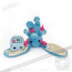 Diabetes Warrior Bunny - Plush Stuffed Animal - plush