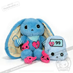 Diabetes Warrior Bunny - Plush Stuffed Animal - plush