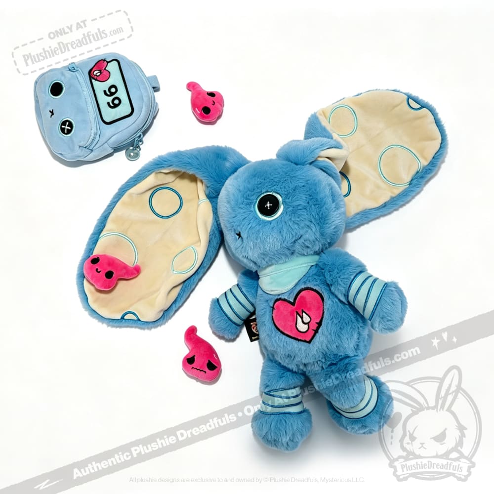 Diabetes Warrior Bunny - Plush Stuffed Animal - plush