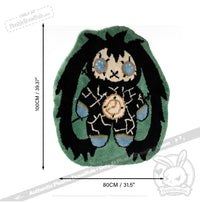 Load image into Gallery viewer, Dissociation Rabbit Rug Home Decoration
