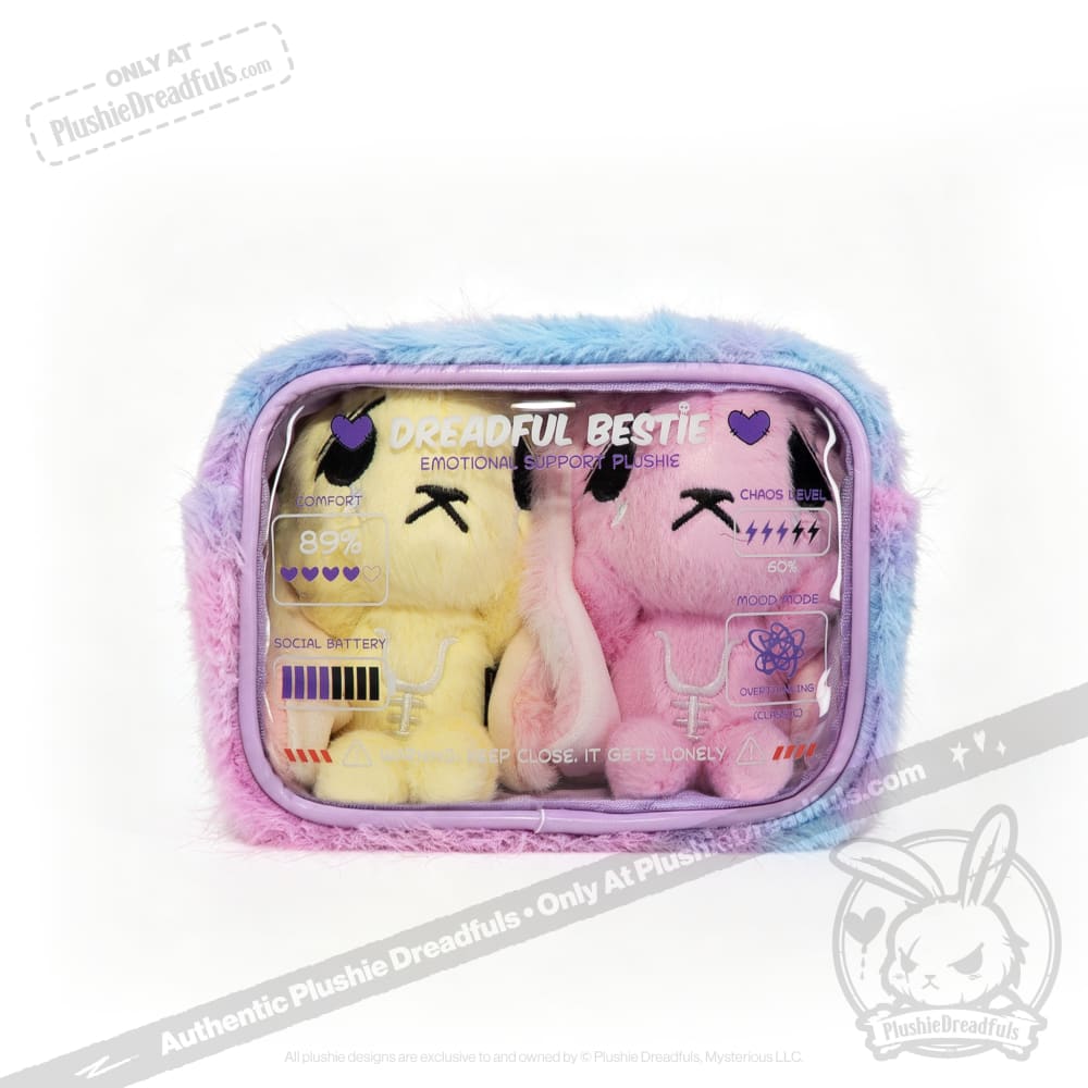 Dreadful Bestie Incubator Plush Display Pouch - zip pouch