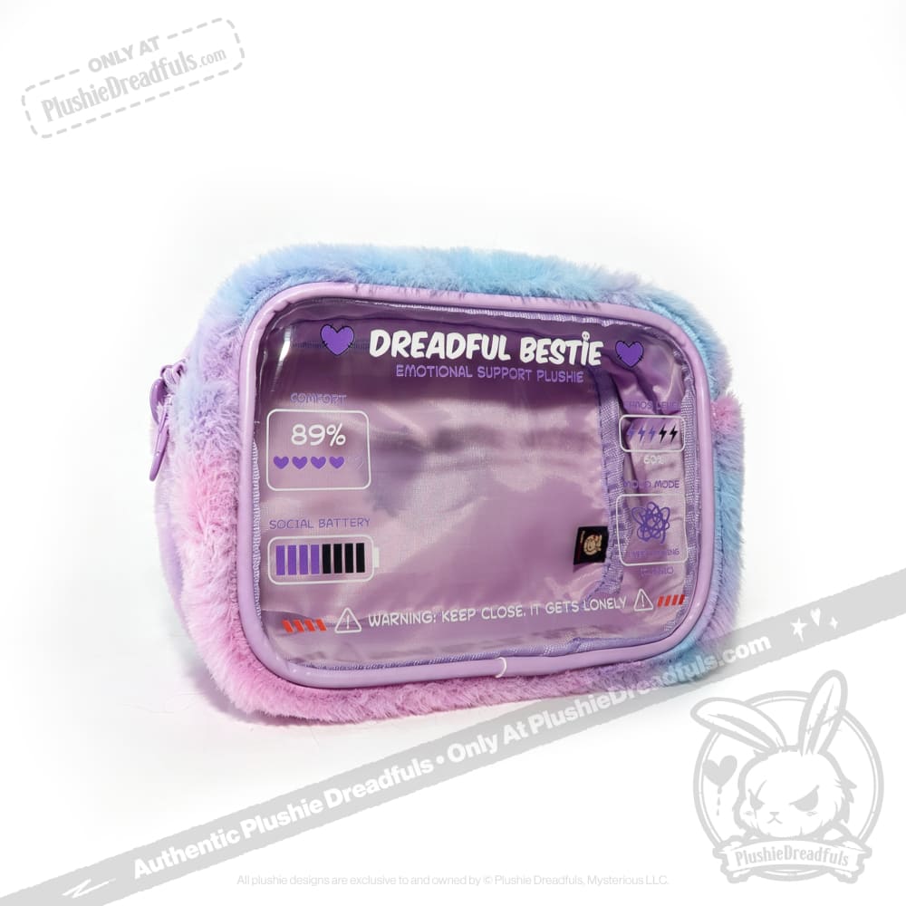 Dreadful Bestie Incubator Plush Display Pouch - zip pouch