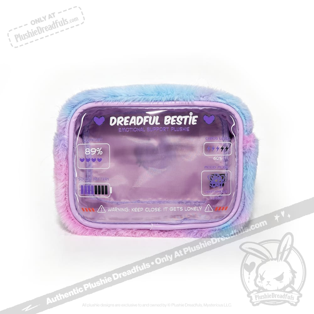 Dreadful Bestie Incubator Plush Display Pouch - zip pouch