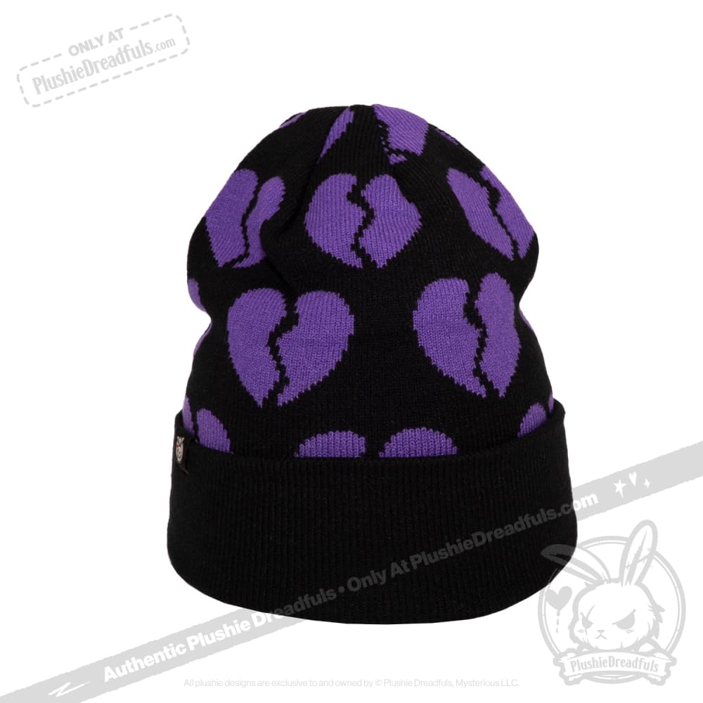 Dreadfully Reversible Beanie - Heartbreak hat