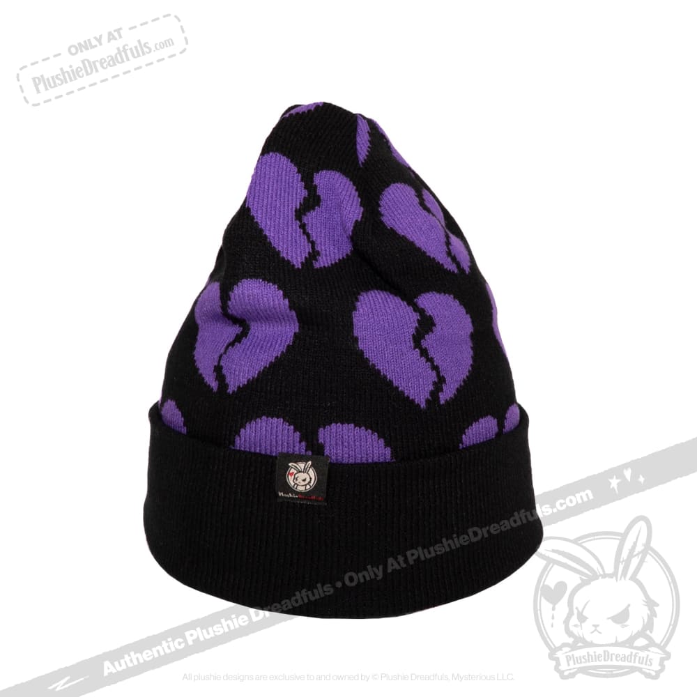 Dreadfully Reversible Beanie - Heartbreak hat