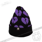 Dreadfully Reversible Beanie - Heartbreak hat
