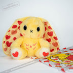 Plushie Dreadfuls - Endometriosis Rabbit - Plush Stuffed Animal - Mysterious
