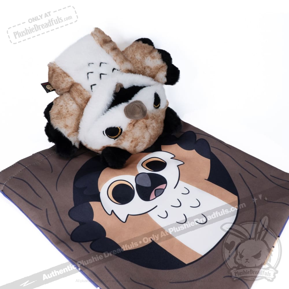 Plushie Dreadfuls - Existential Horror Owl Plush Stuffed Animal Toy