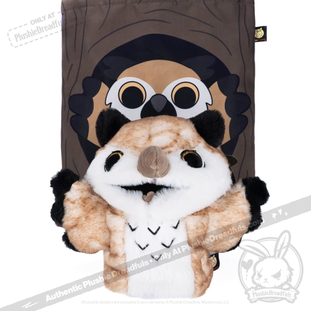 Plushie Dreadfuls - Existential Horror Owl Plush Stuffed Animal Toy