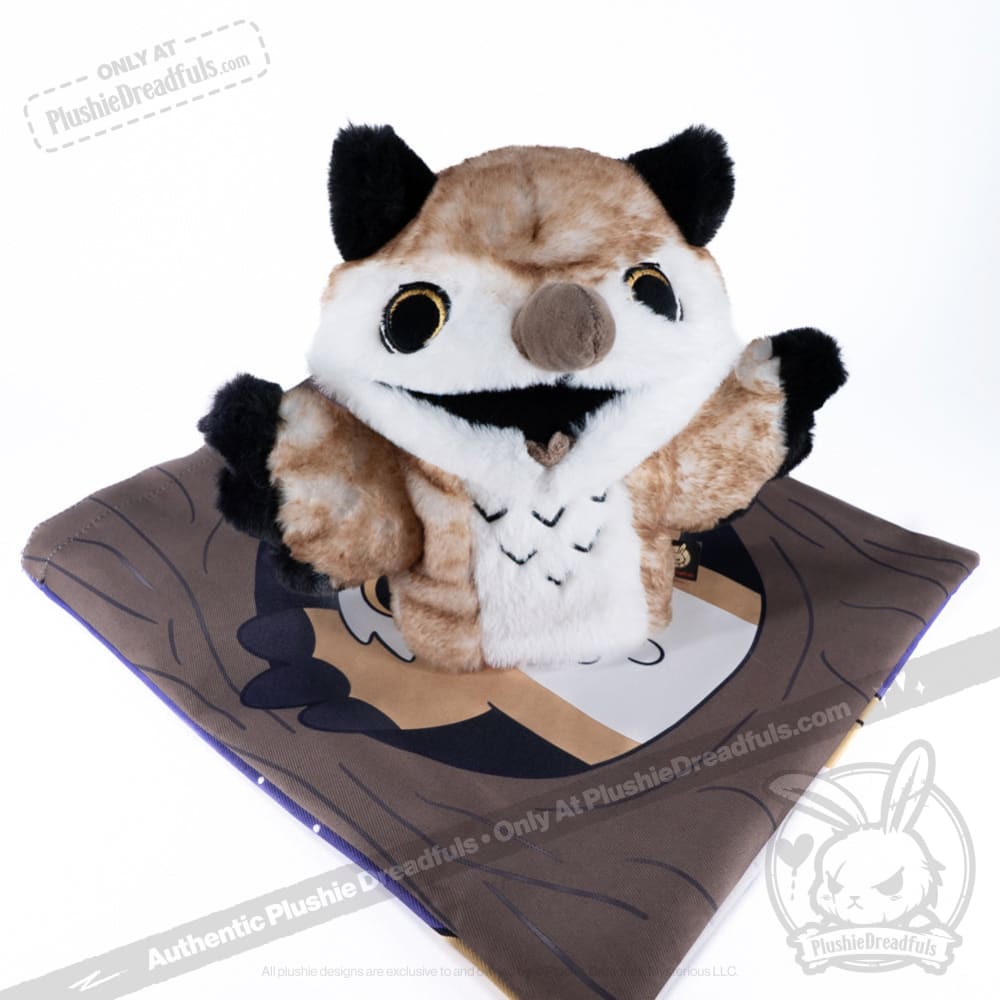 Plushie Dreadfuls - Existential Horror Owl Plush Stuffed Animal Toy