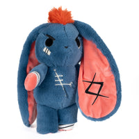 Load image into Gallery viewer, Plushie Dreadfuls - Fight Response Rabbit - Plush Stuffed Animal - Mysterious
