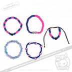 Plushie Dreadfuls - Gemini Rabbit Stacking Friendship Bracelet