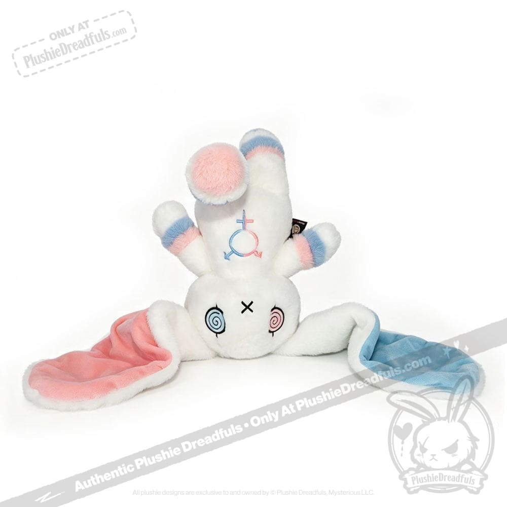 Gender Dysphoria Rabbit - Plush Stuffed Animal - plush