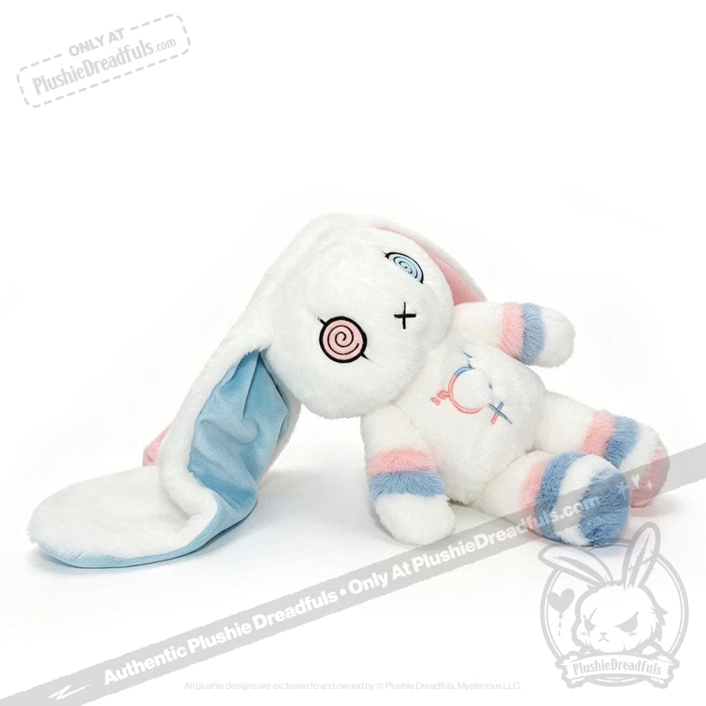 Gender Dysphoria Rabbit - Plush Stuffed Animal - plush