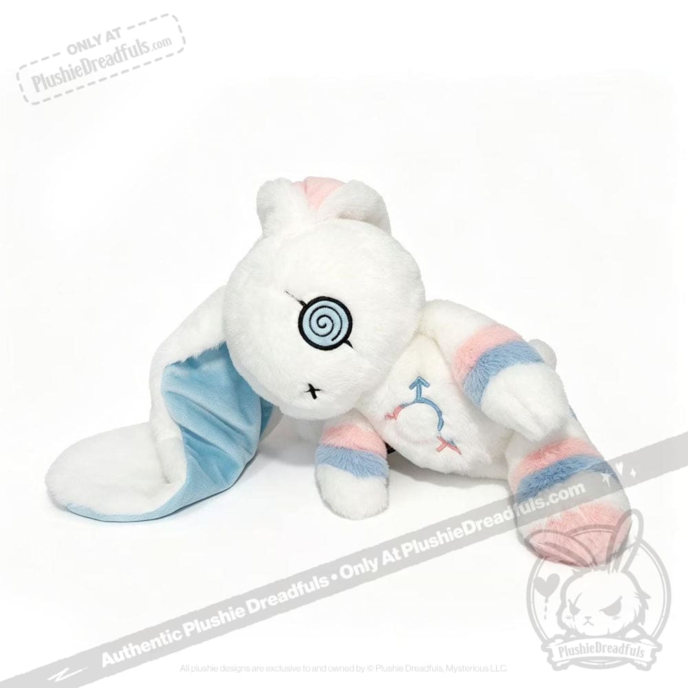 Gender Dysphoria Rabbit - Plush Stuffed Animal - plush