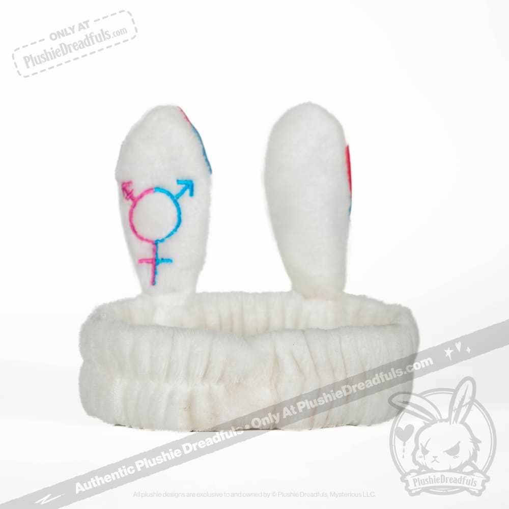 Gender Dysphoria Rabbit Spa Headband - 2 Pack Accessory