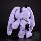 Plushie Dreadfuls - Goth Rabbit Plush Stuffed Animal Plush