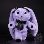 Plushie Dreadfuls - Goth Rabbit Plush Stuffed Animal Plush