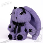 Plushie Dreadfuls - Goth Rabbit Plush Stuffed Animal Plush