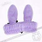 Goth Rabbit Spa Headband - 2 Pack - Mysterious
