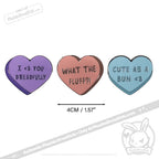 Plushie Dreadfuls - Heart Candy Enamel Pin Pin
