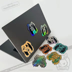 Plushie Dreadfuls Holographic Mood Stickers sticker