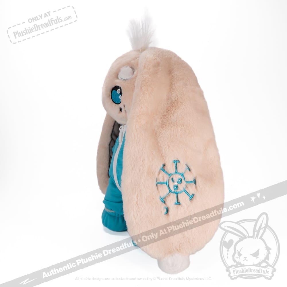 Plushie Dreadfuls - Immunocompromised Rabbit Plush Stuffed Animal Plush