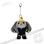 Plushie Dreadfuls Job Site Worker Plush Keychain Accessory Keychain