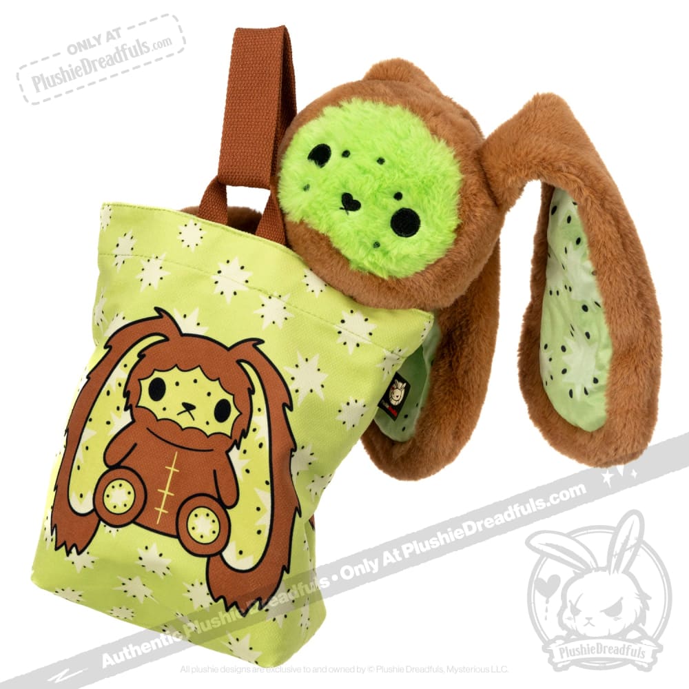 Plushie Dreadfuls -  Kiwi Rabbit - Plush Stuffed Animal - Mysterious