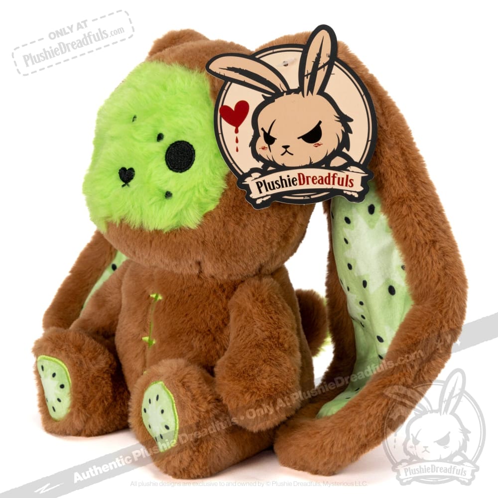 Plushie Dreadfuls -  Kiwi Rabbit - Plush Stuffed Animal - Mysterious