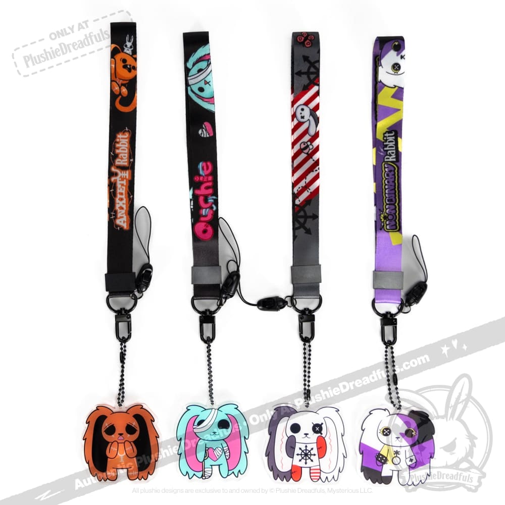 Plushie Dreadfuls Lanyard Strap Keychain