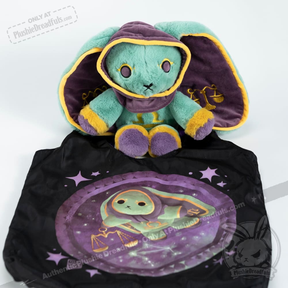 Plushie Dreadfuls - Libra Rabbit - Plush Stuffed Animal - Mysterious