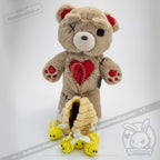 Plushie Dreadfuls -  Love Bear - Mysterious