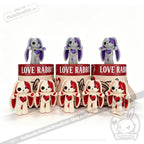 Plushie Dreadfuls Love Rabbit Figurine - necklace