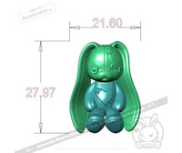 Load image into Gallery viewer, Love Rabbit Necklace necklace
