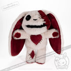 Plushie Dreadfuls -  Love Rabbit Plush Puppet - Mysterious