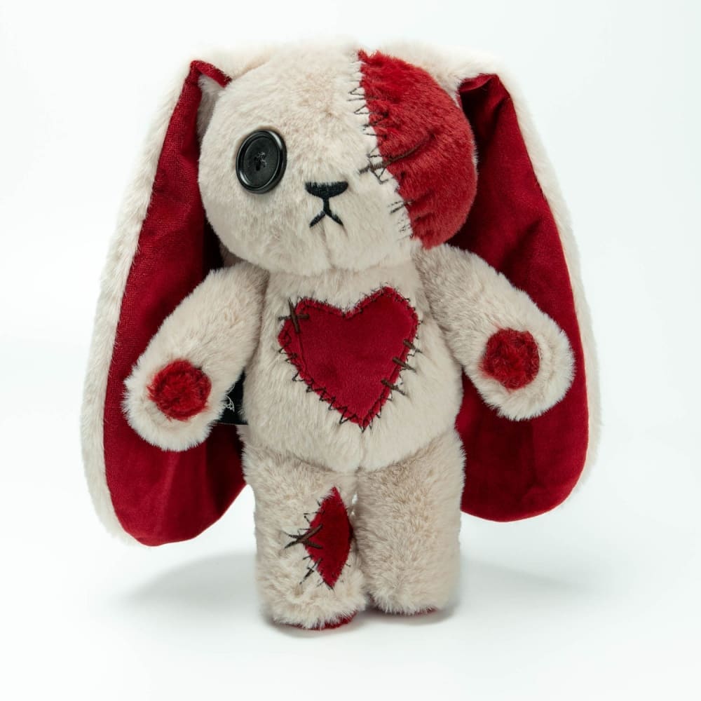 Victorian McGee's Midnight Rabbit Plush Keychain Accessory