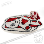 Love Rabbit Rug Home Decoration