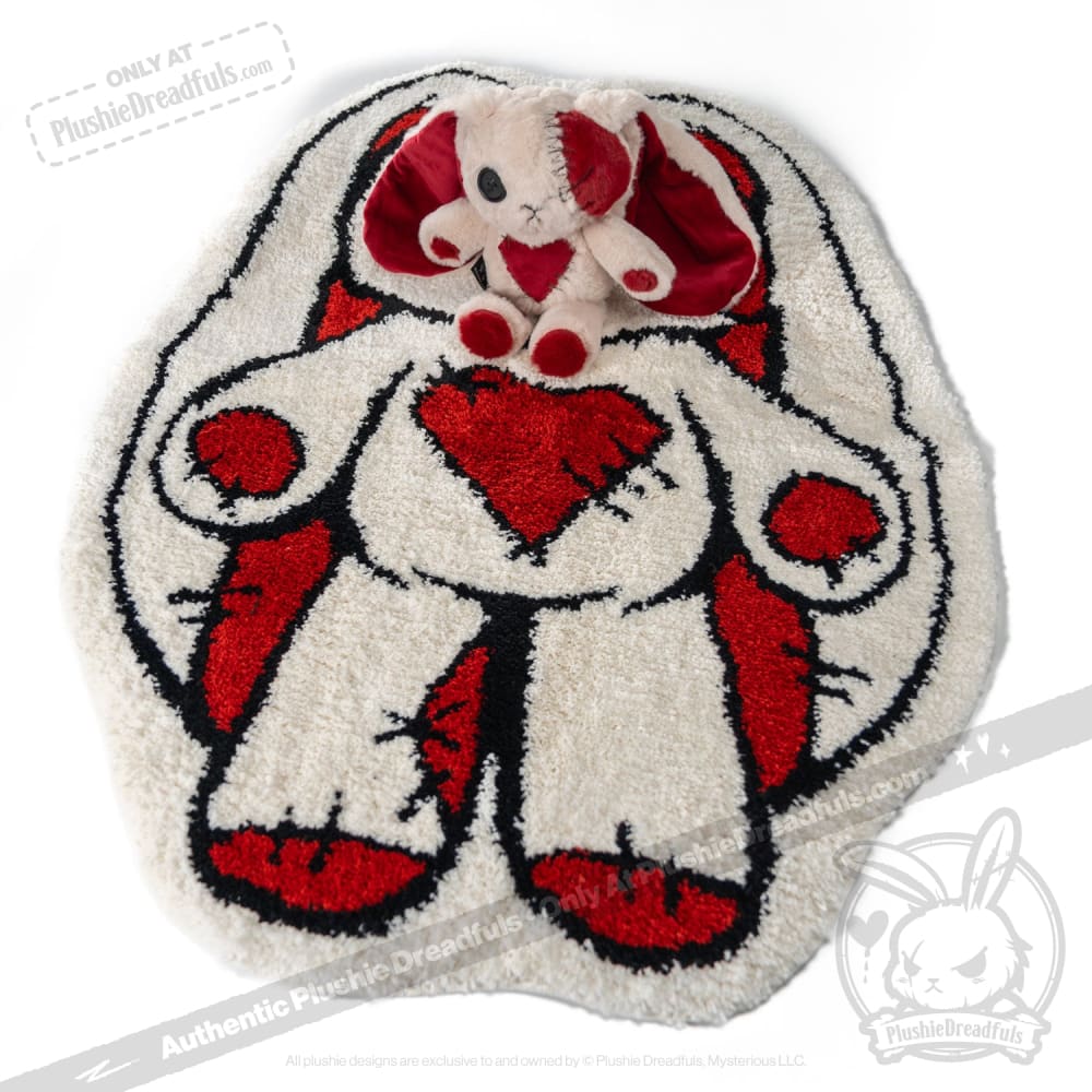 Love Rabbit Rug Home Decoration