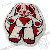 Load image into Gallery viewer, Love Rabbit Rug Home Decoration
