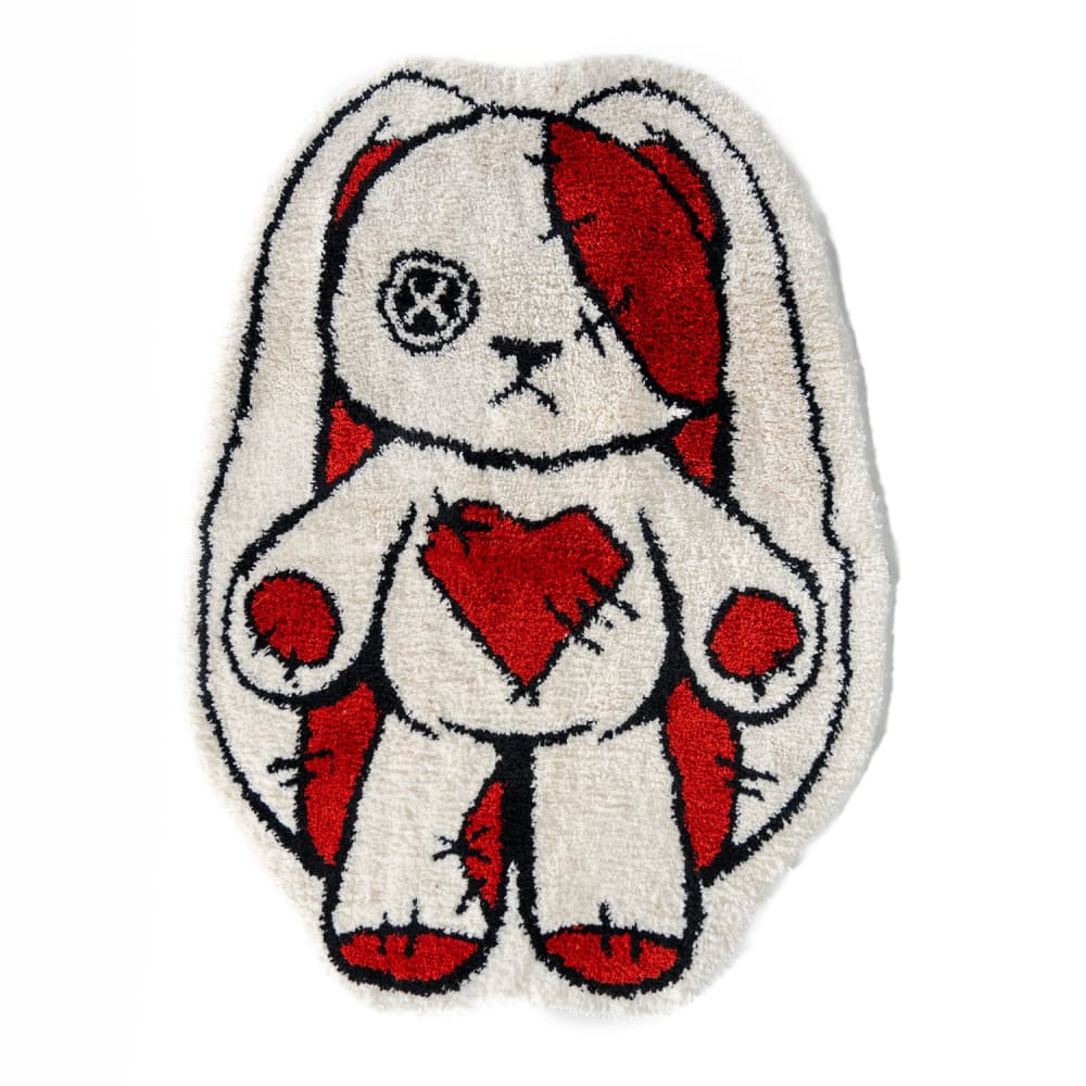 Love Rabbit Rug Home Decoration