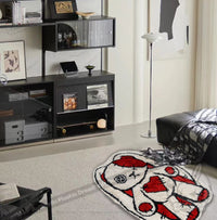 Load image into Gallery viewer, Love Rabbit Rug Home Decoration
