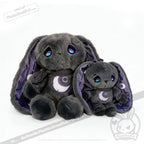Melancholy Rabbit Plush Keychain Accessory - Keychain