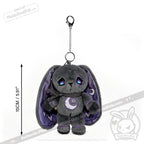 Melancholy Rabbit Plush Keychain Accessory - Keychain