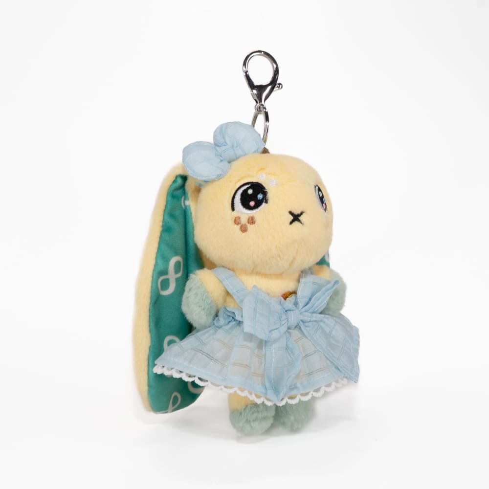 Mini Plush Outfit - Baby Blue Pinafore Dress accessory