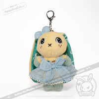 Load image into Gallery viewer, Mini Plush Outfit - Baby Blue Pinafore Dress accessory
