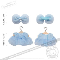 Load image into Gallery viewer, Mini Plush Outfit - Blue Cupcake Dress accessory
