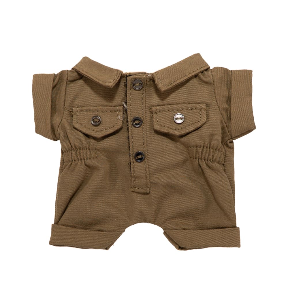 Mini Plush Outfit Brown Onesie accessory