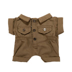 Mini Plush Outfit Brown Onesie accessory